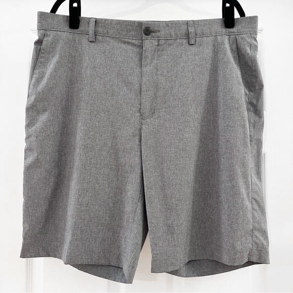 PGA Tour flat front Golf Shorts Quick Dri Gray sz 38 - Picture 1 of 4